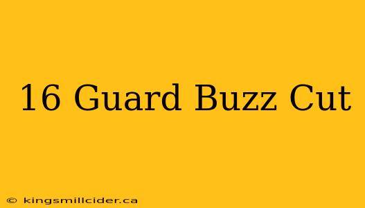 16 Guard Buzz Cut