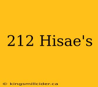 212 Hisae's