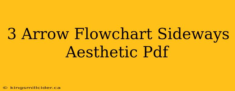 3 Arrow Flowchart Sideways Aesthetic Pdf