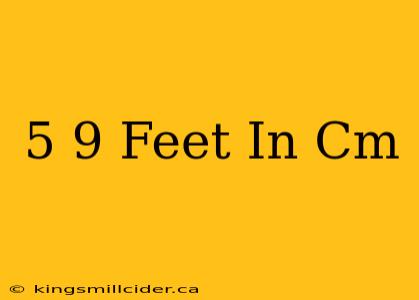 5 9 Feet In Cm