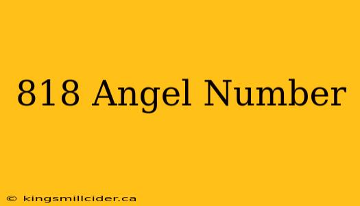 818 Angel Number