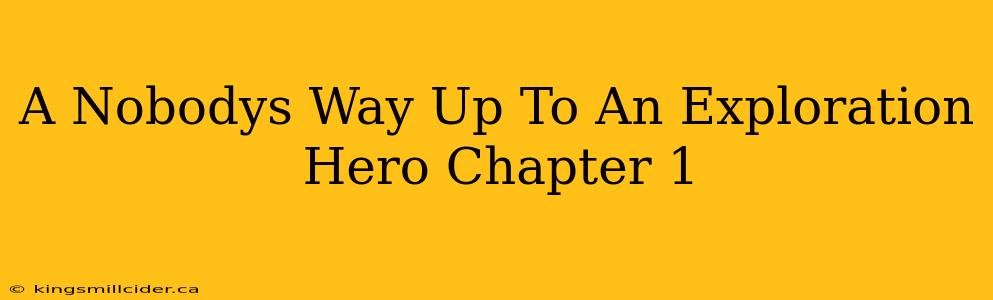 A Nobodys Way Up To An Exploration Hero Chapter 1