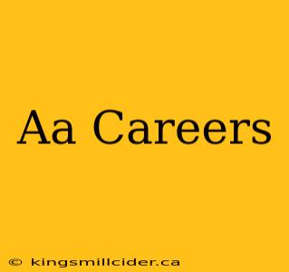 Aa Careers