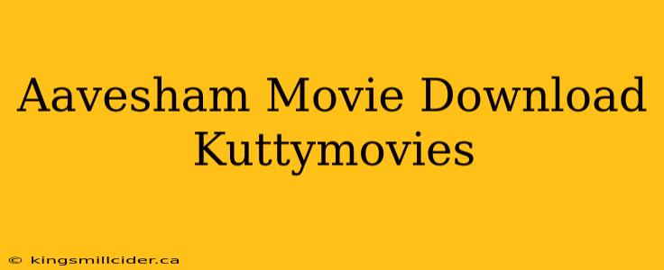 Aavesham Movie Download Kuttymovies