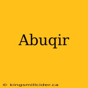 Abuqir