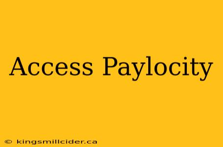 Access Paylocity