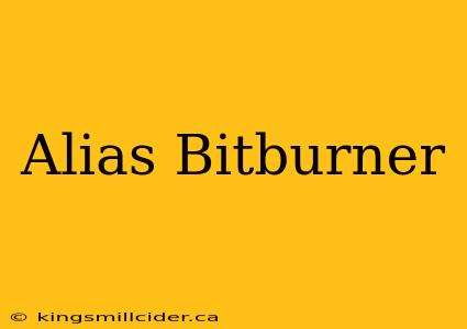 Alias Bitburner