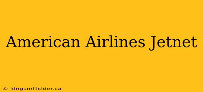 American Airlines Jetnet