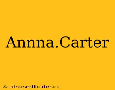 Annna.Carter