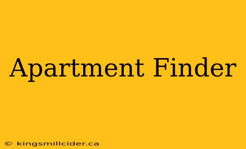 Apartment Finder