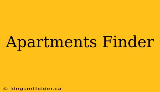 Apartments Finder