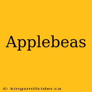 Applebeas