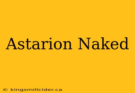 Astarion Naked