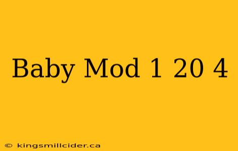 Baby Mod 1 20 4