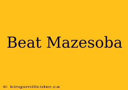 Beat Mazesoba