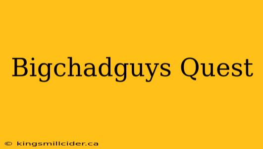 Bigchadguys Quest