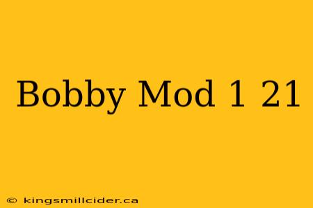 Bobby Mod 1 21