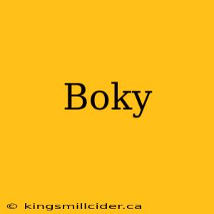 Boky