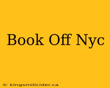 Book Off Nyc