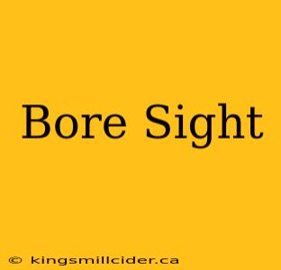 Bore Sight