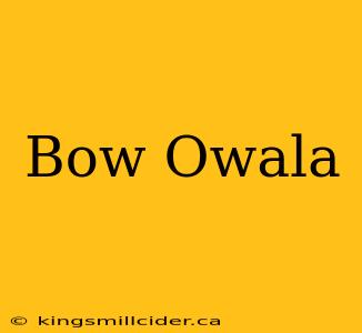 Bow Owala