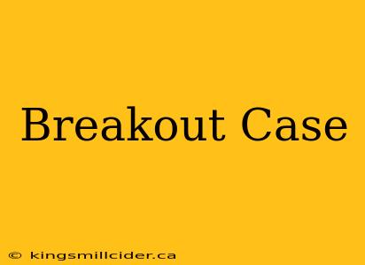 Breakout Case