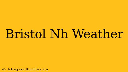 Bristol Nh Weather