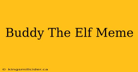 Buddy The Elf Meme