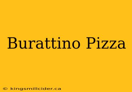 Burattino Pizza