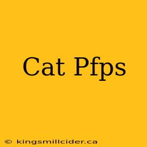 Cat Pfps