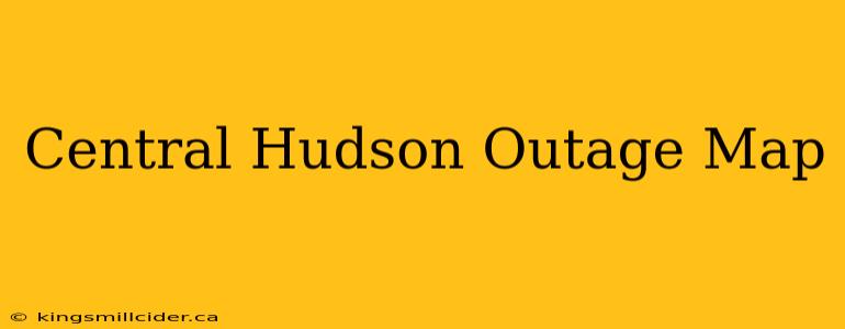 Central Hudson Outage Map