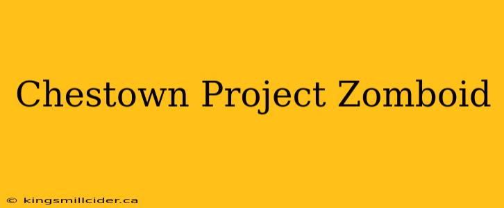 Chestown Project Zomboid