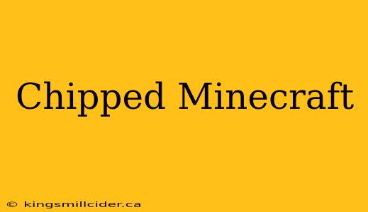 Chipped Minecraft