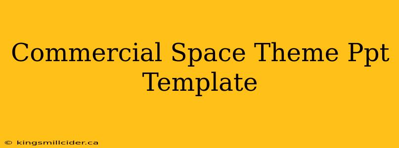 Commercial Space Theme Ppt Template