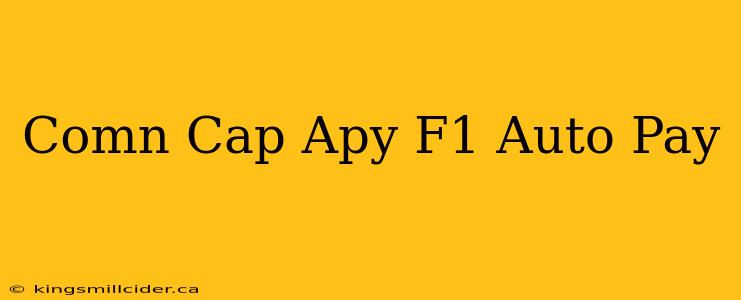 Comn Cap Apy F1 Auto Pay