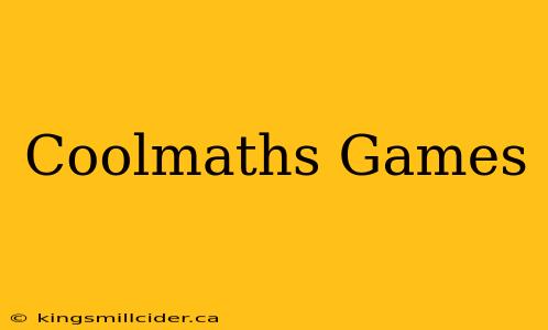 Coolmaths Games