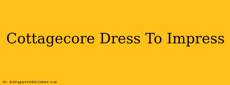 Cottagecore Dress To Impress