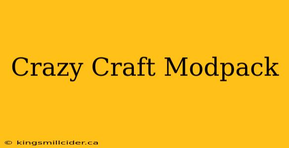 Crazy Craft Modpack