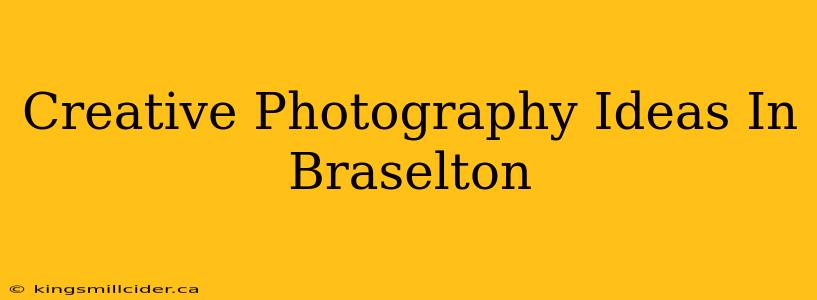 Creative Photography Ideas In Braselton