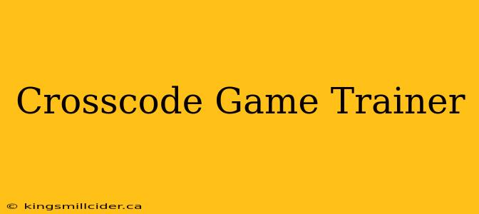 Crosscode Game Trainer