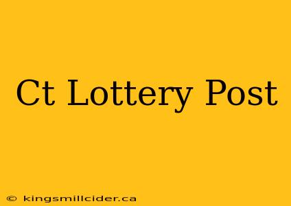 Ct Lottery Post