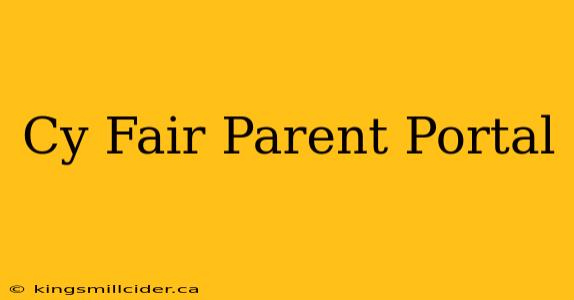 Cy Fair Parent Portal