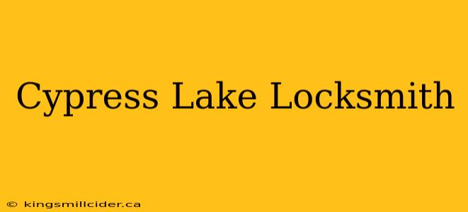 Cypress Lake Locksmith