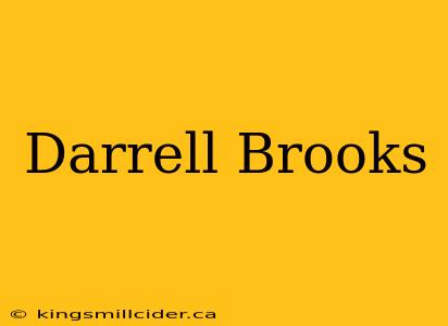 Darrell Brooks