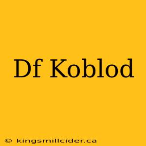 Df Koblod