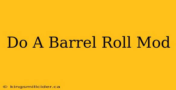 Do A Barrel Roll Mod