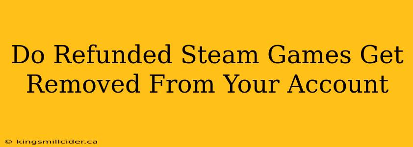 Do Refunded Steam Games Get Removed From Your Account