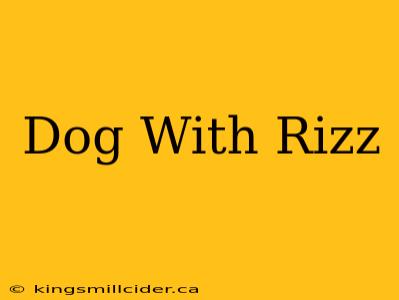 Dog With Rizz