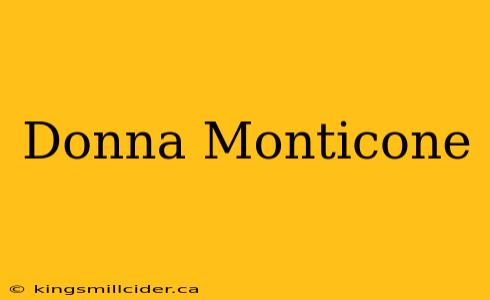 Donna Monticone