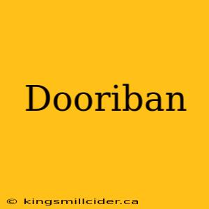 Dooriban